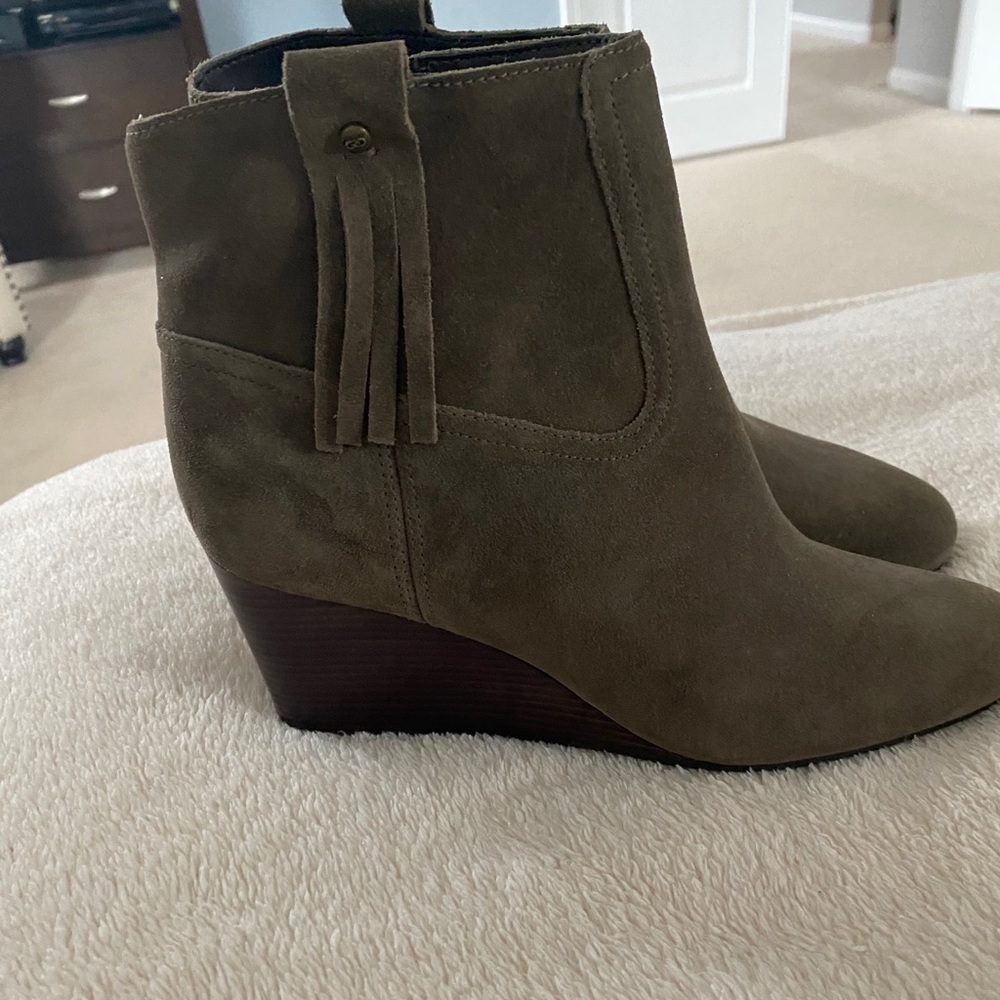 Cole Haan wedge booties size 8. Brand new no tags